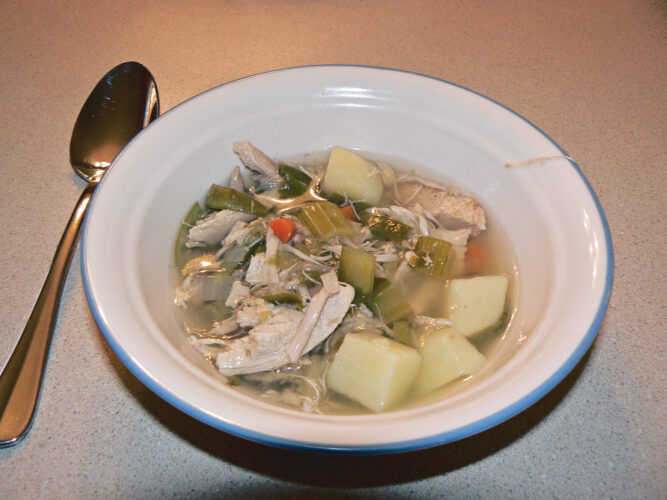 Spiced-Rum Game Soup Recipe